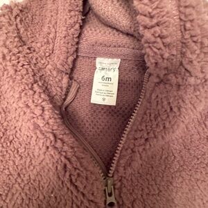 Carter's Brown Knit Baby Sweater